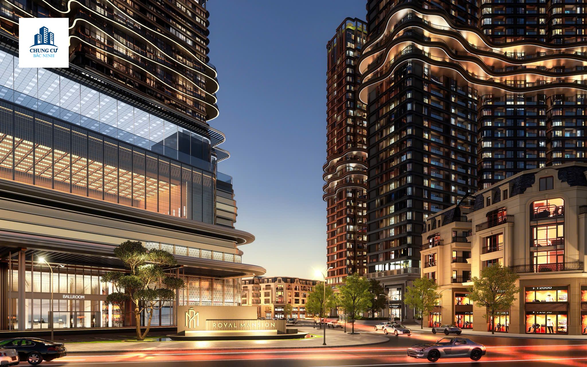 Cổng chào Royal Mansion