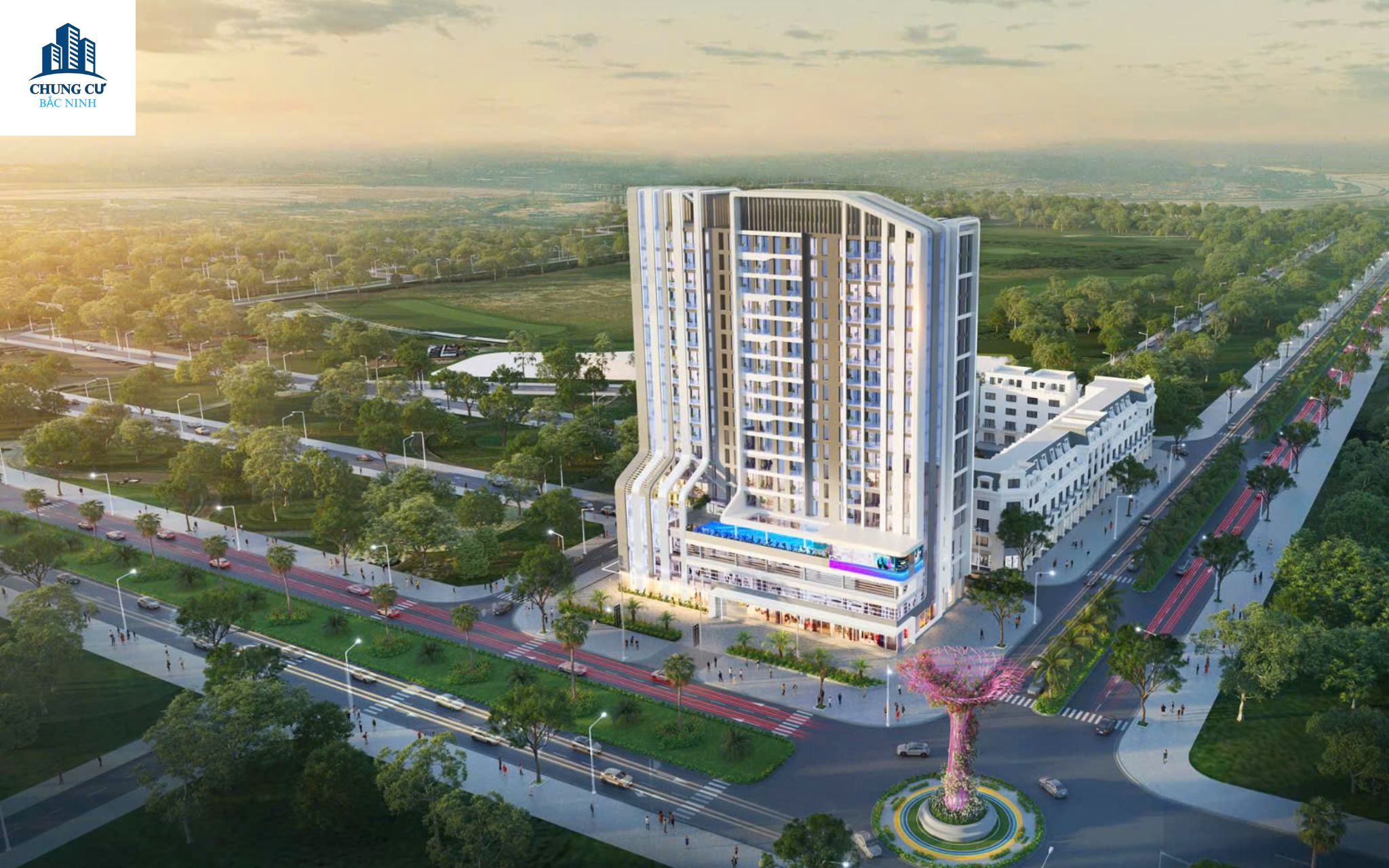 Phối cảnh dự án Thiên Ân Central