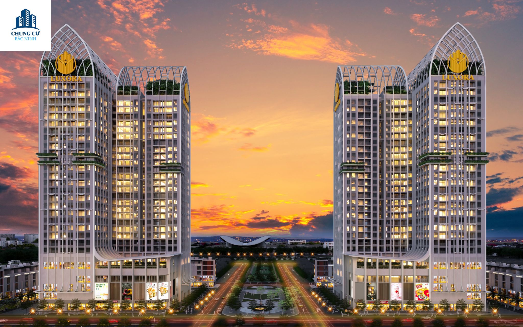 Chung cư Luxora Bắc Giang | Bảng Giá & Chính Sách Bán Hàng Trực Tiếp Chủ Đầu Tư