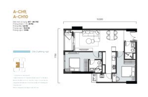 Mẫu căn hộ Diamond Hill Bắc Giang