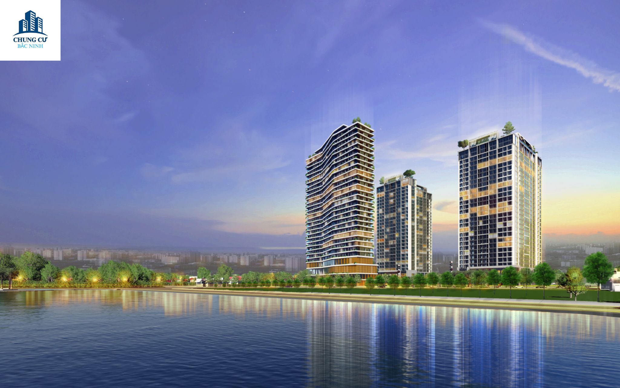 Phối cảnh chung cư Aquapark Bắc Giang 3