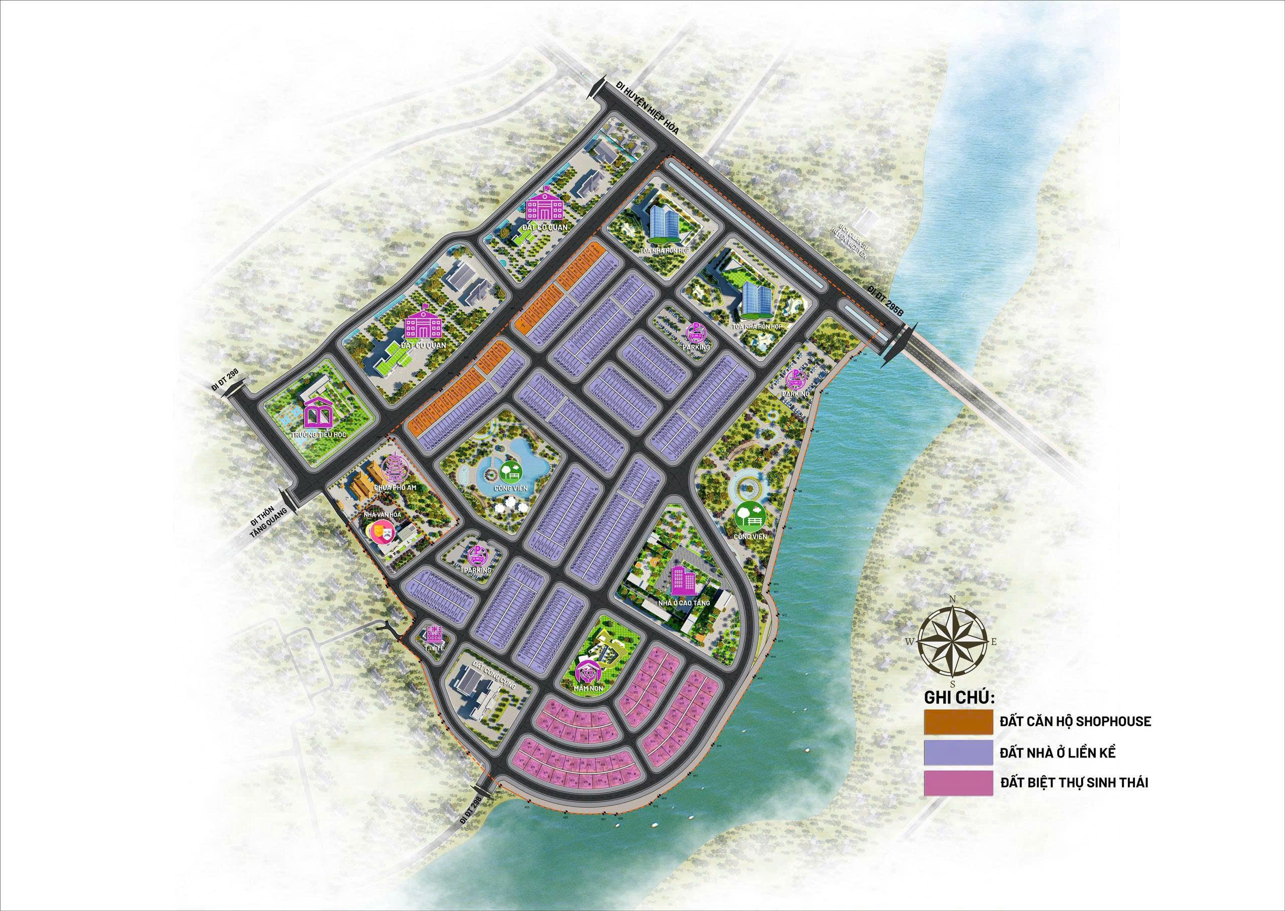 Việt Yên Riverside Bắc Ninh – Khu Đô Thị Ven Sông Đẳng Cấp Đầu Tiên Tại Việt Yên