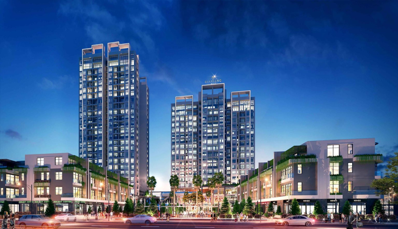 Chung Cư Diamond Hill Bắc Giang – Biểu Tượng Sống Đẳng Cấp Mới