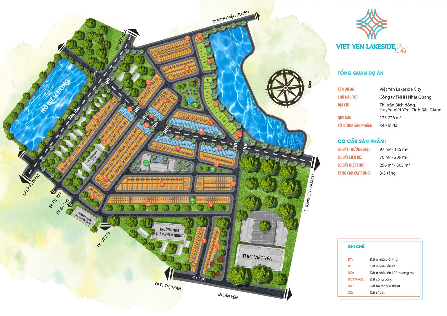 Khu Đô Thị Mới Bích Động – Thông Tin Các Dự Án Bất Động Sản Tại Bích Động, Phường Việt Yên, Tỉnh Bắc Ninh