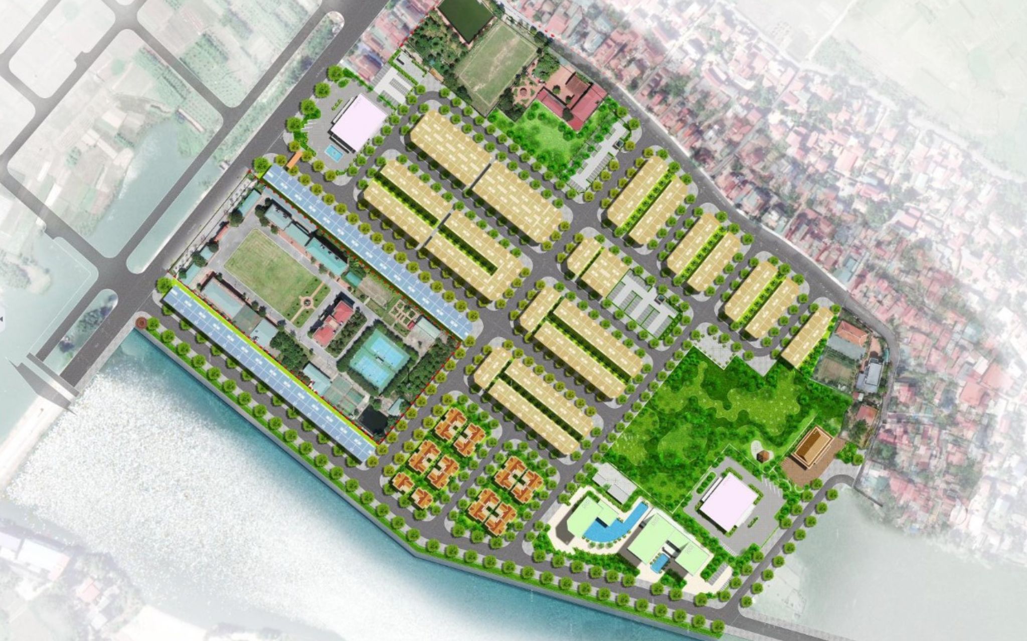 Tiện ích dự án Bích Động Lakeside