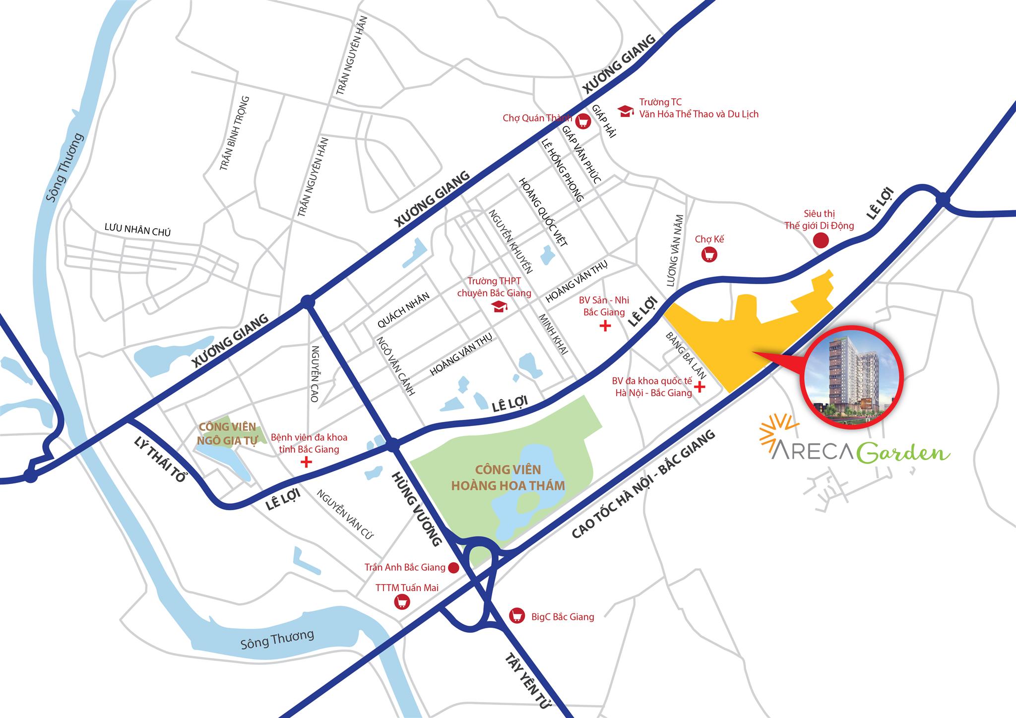 Bách Việt Areca Bắc Giang – Căn Hộ Vị Trí Vàng, Chất Lượng Cao, Tiềm Năng Đầu Tư Bền Vững