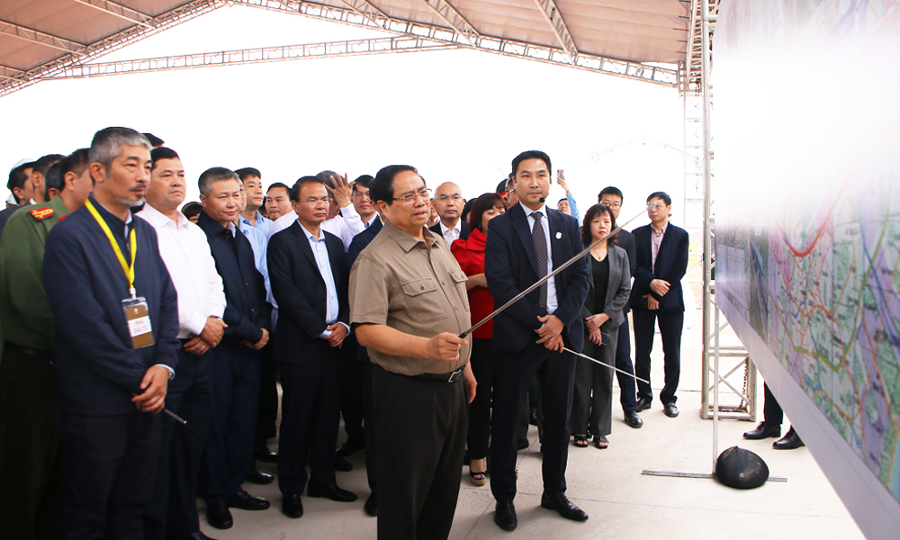 Thủ tướng Phạm Minh Chính thăm sân bay Gia Bình và các dự án liên quan tại Bắc Ninh