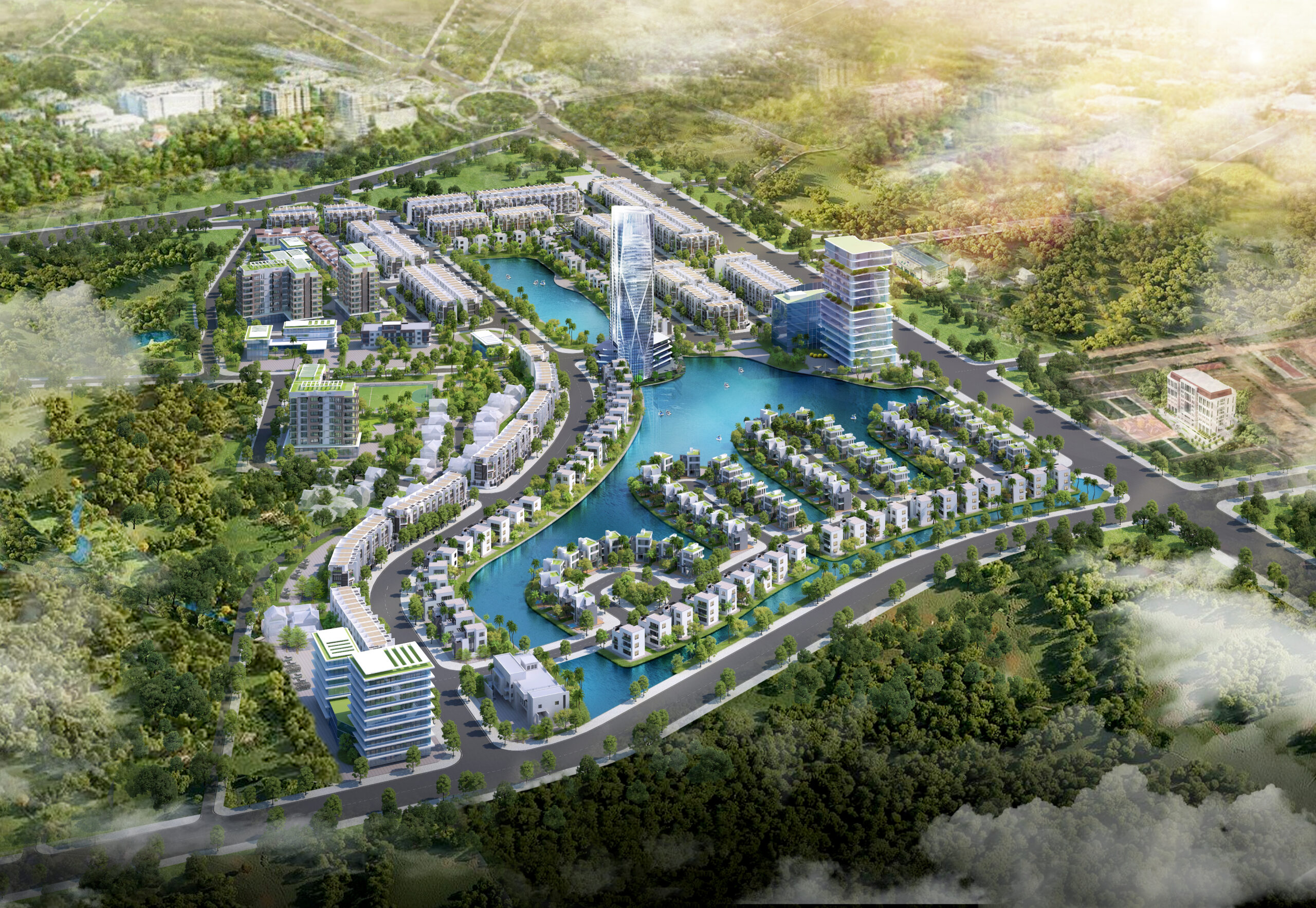 Phối cảnh dự án The Crown Bắc Giang