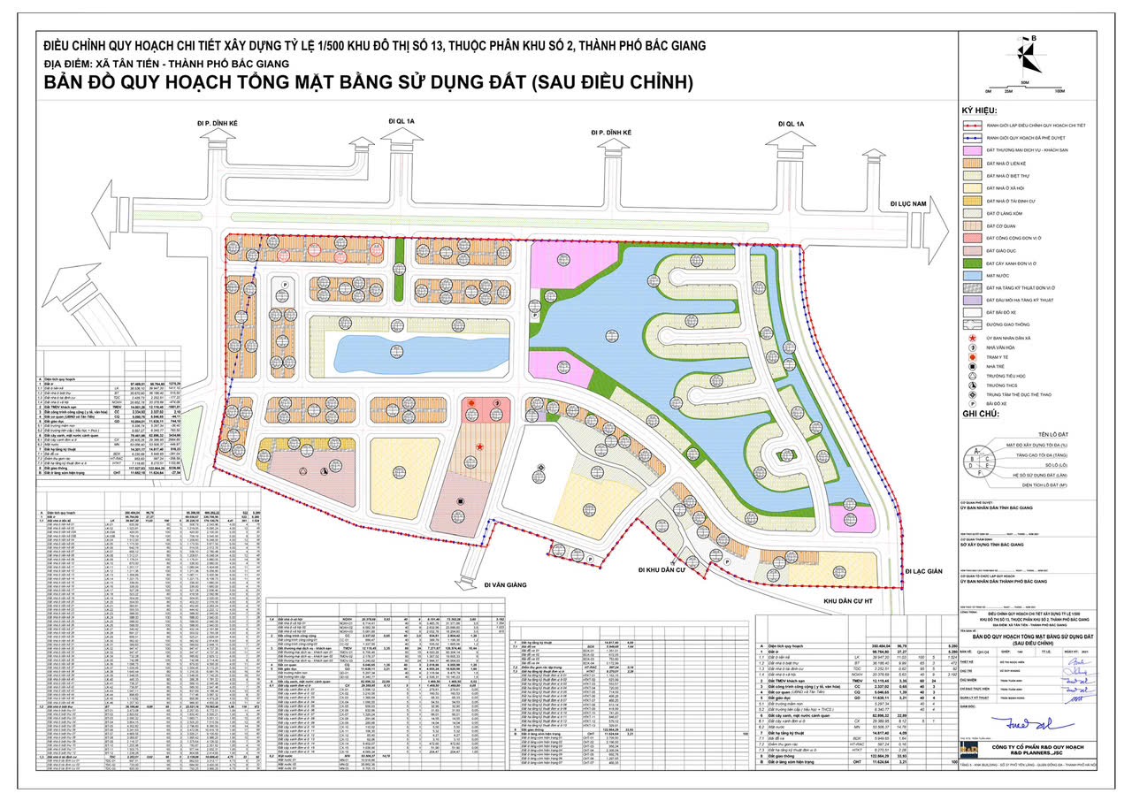 Mặt bằng dự án The Crown Bắc Giang
