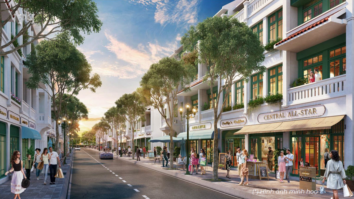 Shophouse thương mại The Crown Bắc Giang