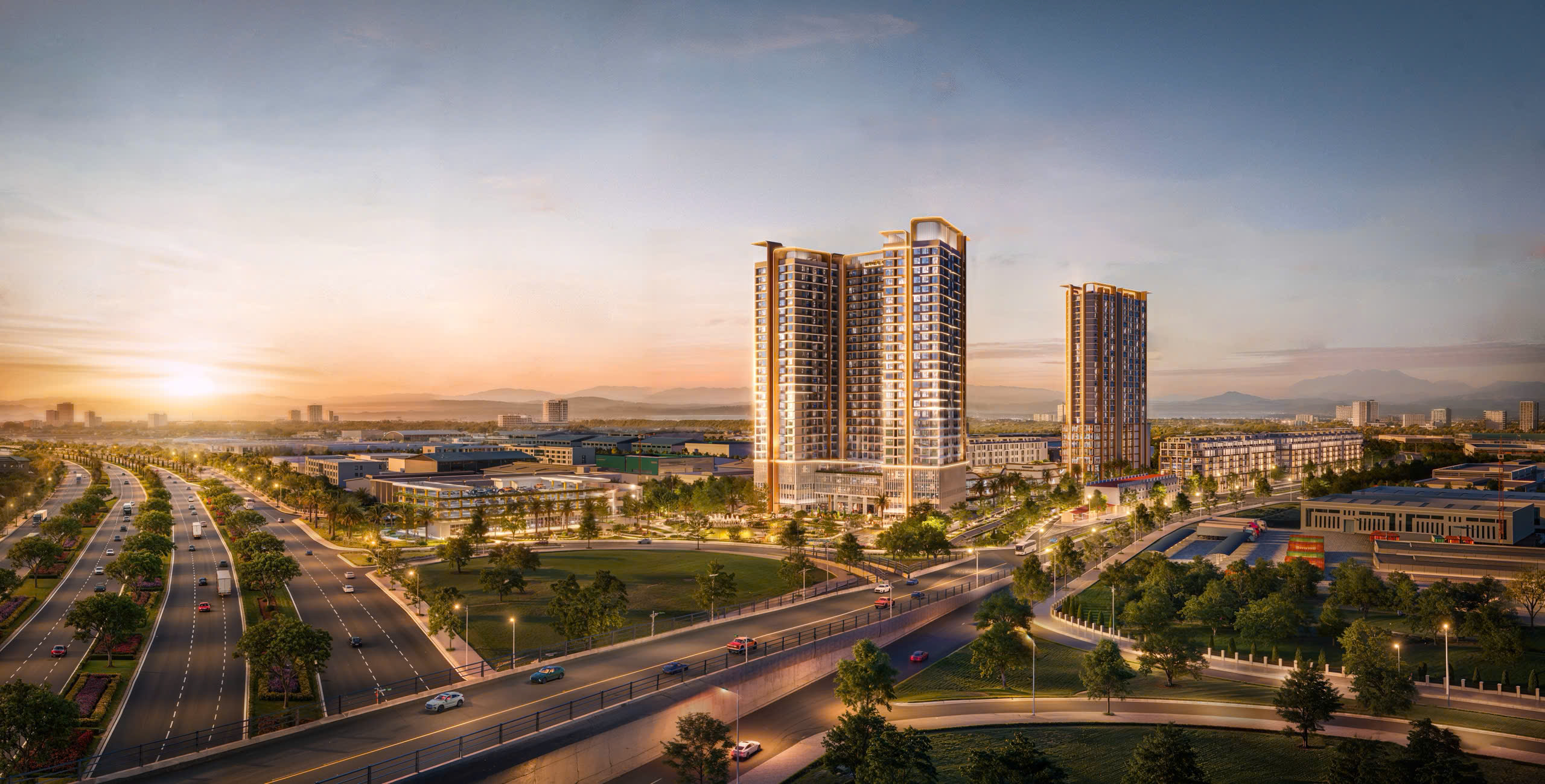 Phối cảnh Mangala Complex Bắc Ninh