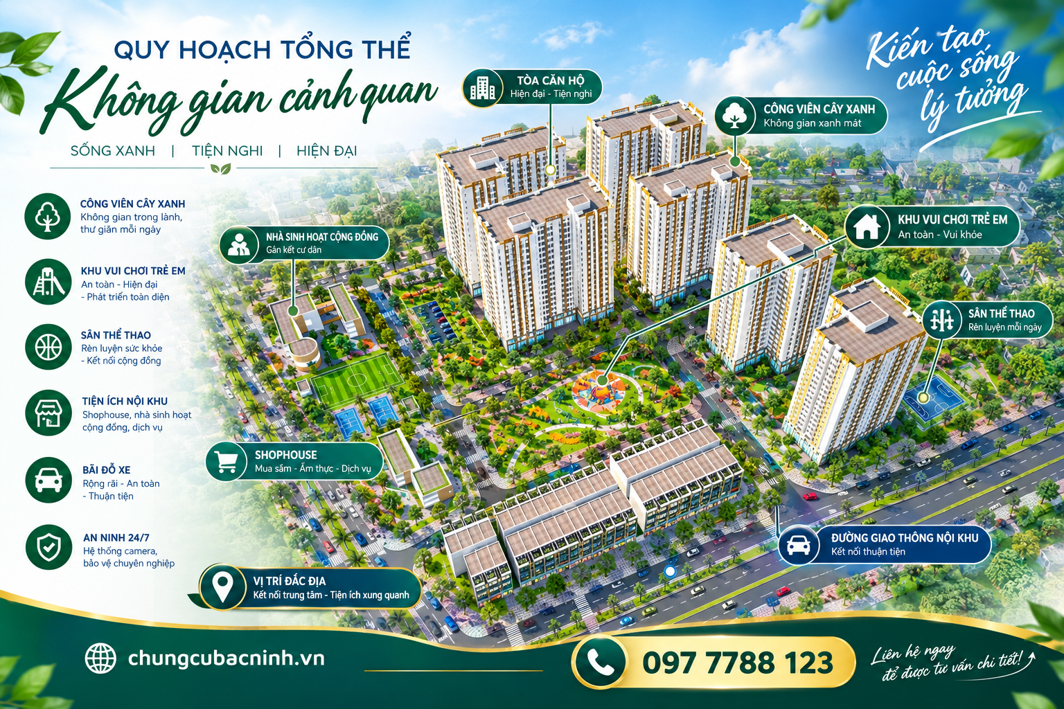 Nhà ở xã hội Nham Biền Residence – Tổng quan dự án, vị trí, quy mô và tiện ích