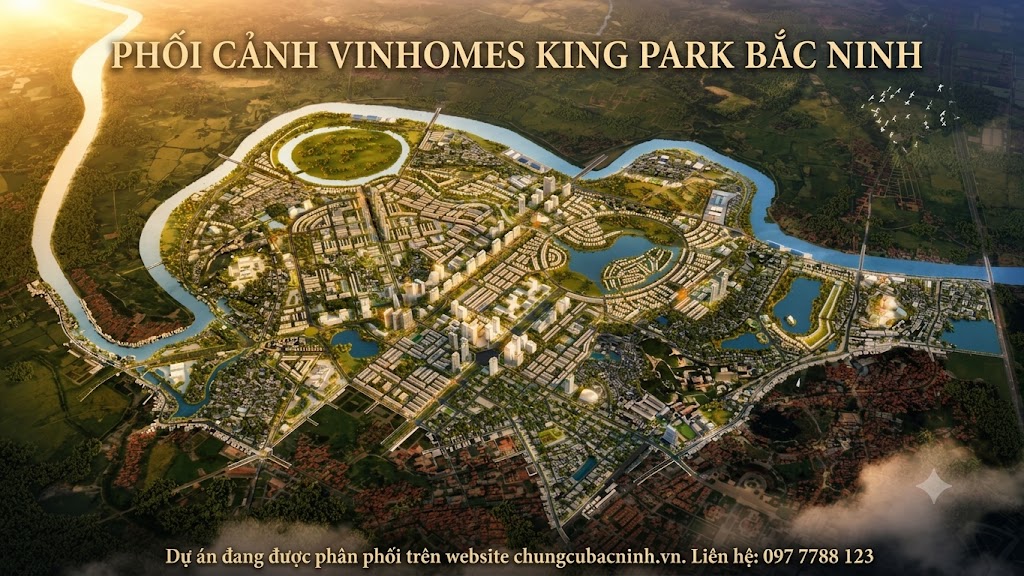 Phối Cảnh Tổng Thể Dự Án Vinhomes King Park Bắc Ninh