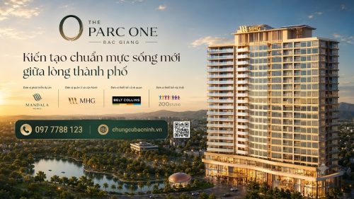 Phối cảnh tổng quan dự án The Parc One Bắc Giang