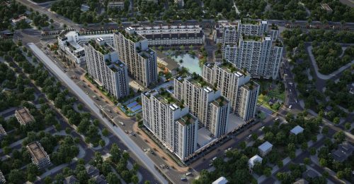 Phối cảnh dự án NOXH Grand Homes Bắc Ninh